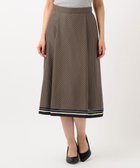 【ジェイ プレス/J.PRESS】の【洗える】ジオメトリックプリント スカート ネイビー系5|ID: prp329100000956444 ipo3291000000028595520