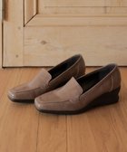 【リーガル フットコミュニティ/REGAL FOOT COMMUNITY】の【ビューフィット】A12T レイン対応ウェッジシューズ オークエナメル|ID:prp329100001245680