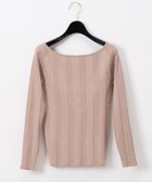 【グレース コンチネンタル/GRACE CONTINENTAL】のレースアップリブニットTOP ベージュ|ID: prp329100001249745 ipo3291000000028594601