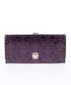 【アナスイ/ANNA SUI】のルーミー 口金フラップ長財布 パープル|ID: prp329100001253817 ipo3291000000029329209