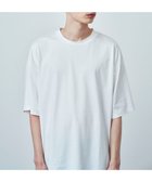【エイトン/ATON】のSUVIN 60/2 オーバーサイズ S/S Tシャツ - UNISEX WHITE|ID:prp329100001333156