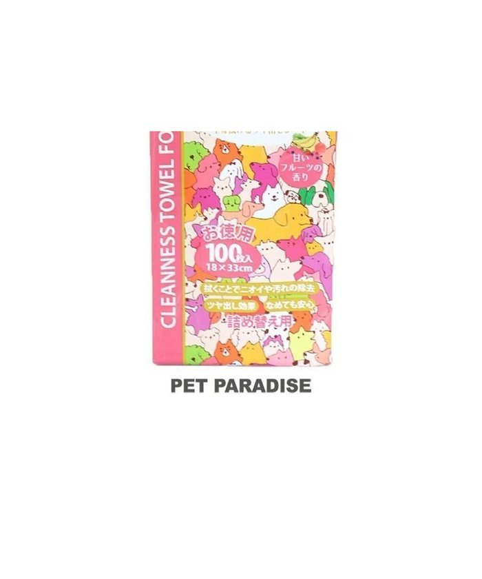 【ペットパラダイス/PET PARADISE / GOODS】のクリンネスタオル お徳用 詰め替え用 全犬種用 100枚入り インテリア・キッズ・メンズ・レディースファッション・服の通販 founy(ファニー) https://founy.com/ 抗菌 Antibacterial シルク Silk タオル Towel 猫 Cat 犬 Dog ホーム・キャンプ・アウトドア・お取り寄せ Home,Garden,Outdoor,Camping Gear ペットグッズ Pet Supplies |ID: prp329100001523224 ipo3291000000029396149