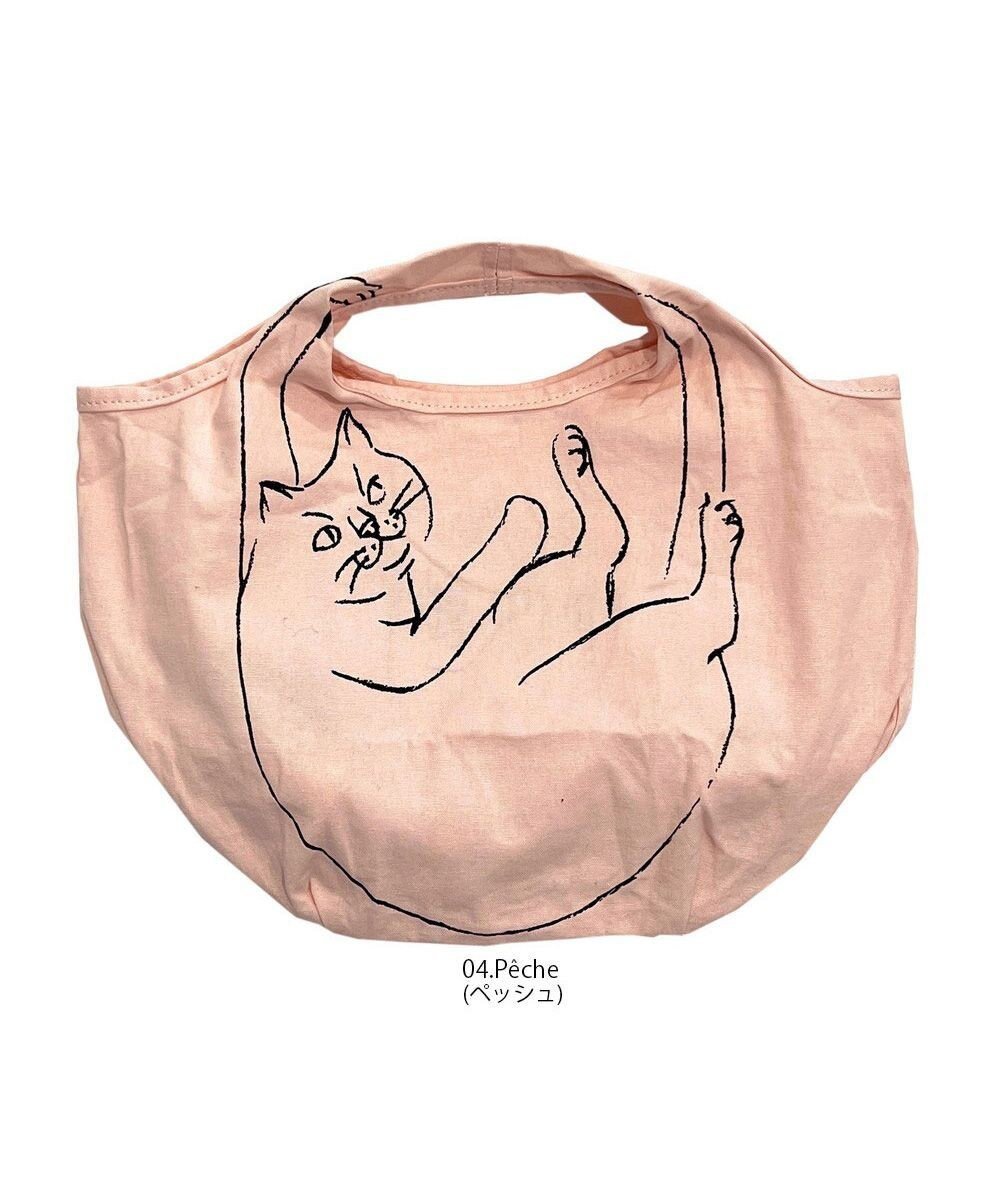 【ルートート/ROOTOTE】の2673【ミニサイズ エコバッグ:ネコ柄】/ NA.ルーショッパーミニ.マルシェ-B 人気、トレンドファッション・服の通販 founy(ファニー) 　ファッション　Fashion　レディースファッション　WOMEN　洗える　Washable　ネコ　Cat　プリント　Print　ポケット　Pocket　ランダム　Random　ギフト プレゼント　Gift Present　 other-1|ID: prp329100001693184 ipo3291000000017840772