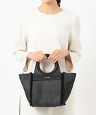 【ラ バガジェリー/LA BAGAGERIE】のフリンジデニムバッグ Sサイズ 人気、トレンドファッション・服の通販 founy(ファニー) ファッション Fashion レディースファッション WOMEN デニム Denim ハンドバッグ Handbag フリンジ Fringe thumbnail ブラック|ID: prp329100001735406 ipo3291000000028591455