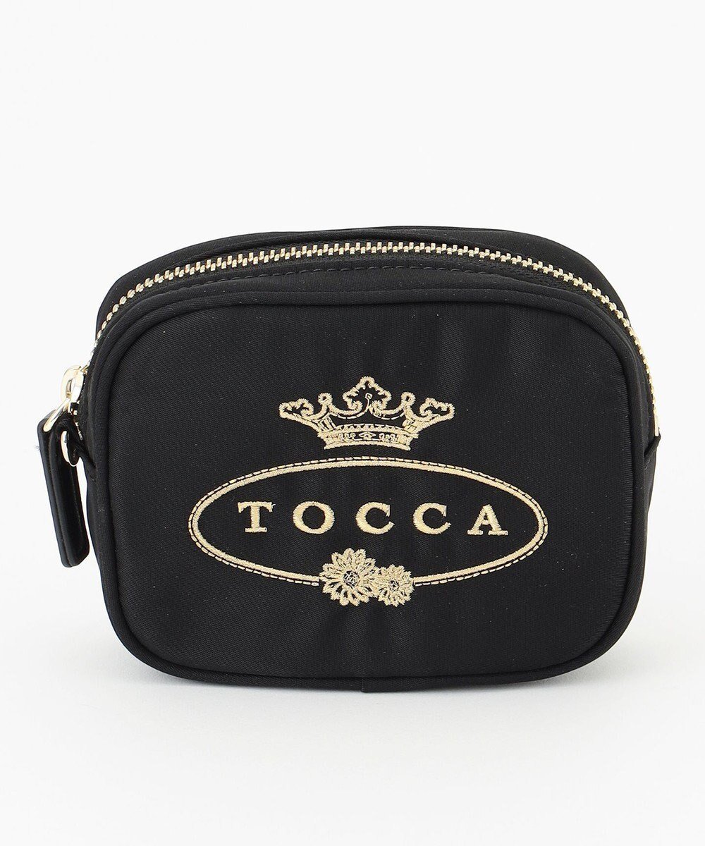 【トッカ/TOCCA】のLOGO MINI POUCH ミニポーチ 人気、トレンドファッション・服の通販 founy(ファニー) 　ファッション　Fashion　レディースファッション　WOMEN　財布　Wallets　ポーチ　Pouches　ギフト プレゼント　Gift Present　コンパクト　Compact　スクエア　Square　パイピング　Piping　フェミニン　Feminine　フォルム　Form　ポケット　Pocket　ポーチ　Pouch　リュクス　Luxe　再入荷　Restock/Back In Stock/Re Arrival　財布　Wallet　 other-1|ID: prp329100001776754 ipo3291000000029126499