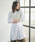 【ハッシュニュアンス/#Newans】の【洗える】カシミヤブレンドバルキーニットビスチェ ホワイト系|ID: prp329100001786005 ipo3291000000028738165