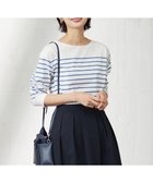 【ジェイ プレス/J.PRESS】のバスクボーダー カットソー 人気、トレンドファッション・服の通販 founy(ファニー) ファッション Fashion レディースファッション WOMEN トップス・カットソー Tops/Tshirt シャツ/ブラウス Shirts/Blouses ロング / Tシャツ T-Shirts カットソー Cut and Sewn S/S・春夏 Ss・Spring/Summer カットソー Cut And Sew バスク Basque ボトム Bottom ボーダー Border 夏 Summer 定番 Standard 春 Spring thumbnail ダルブルー系1|ID: prp329100001855633 ipo3291000000029178261