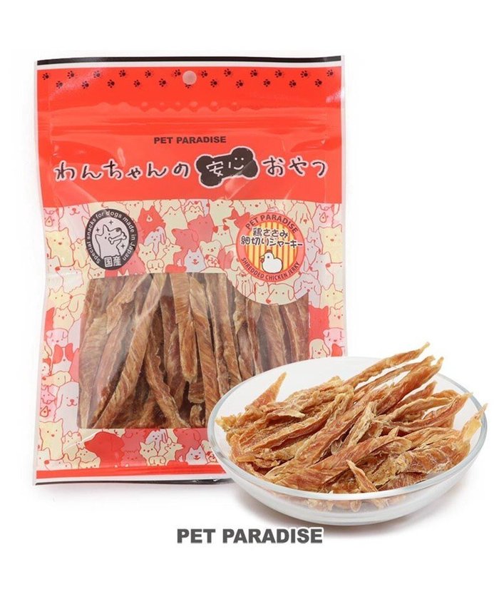 【ペットパラダイス/PET PARADISE / GOODS】の鶏ささみ ジャーキー 細切り 大袋 140g 国産 インテリア・キッズ・メンズ・レディースファッション・服の通販 founy(ファニー) https://founy.com/ 犬 Dog ホーム・キャンプ・アウトドア・お取り寄せ Home,Garden,Outdoor,Camping Gear ペットグッズ Pet Supplies |ID: prp329100001930650 ipo3291000000028127698