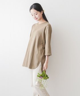 【キソ/kiso】の草木染めBOTADEGI ソフトスムース七分丈Tシャツ 人気、トレンドファッション・服の通販 founy(ファニー) ファッション Fashion レディースファッション WOMEN トップス・カットソー Tops/Tshirt シャツ/ブラウス Shirts/Blouses ロング / Tシャツ T-Shirts カットソー Cut and Sewn カットソー Cut And Sew 抗菌 Antibacterial 羽織 Haori A/W・秋冬 Aw・Autumn/Winter・Fw・Fall-Winter S/S・春夏 Ss・Spring/Summer 夏 Summer |ID:prp329100001964136