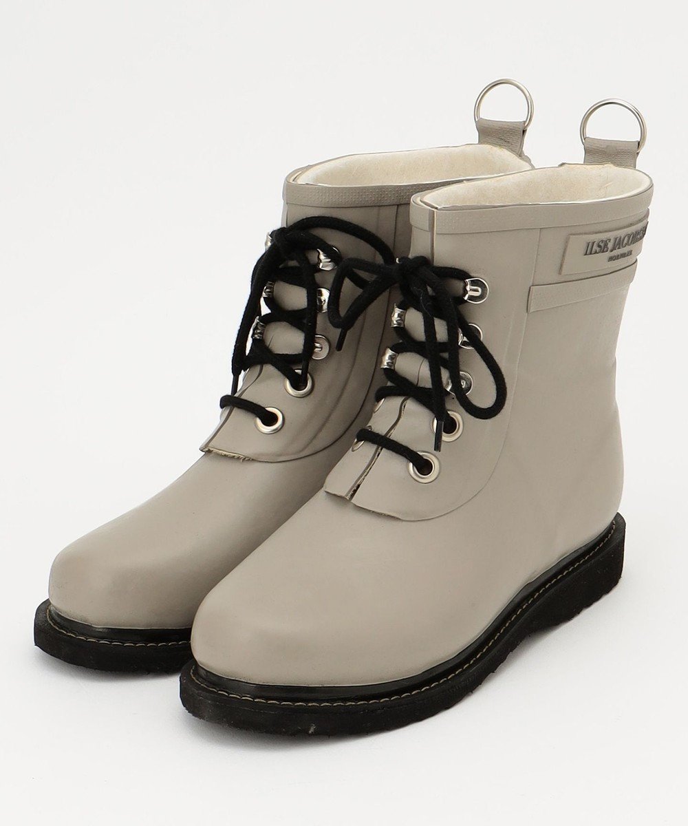 【オンワード クローゼットストア/ONWARD CROSSET STORE】の【ILSE JACOBSEN】RUBBER BOOTS SHORT インテリア・キッズ・メンズ・レディースファッション・服の通販 founy(ファニー) 　ファッション　Fashion　レディースファッション　WOMEN　アクセサリー　Accessories　インソール　Insole　クラシック　Classic　軽量　Lightweight　スニーカー　Sneakers　ドレス　Dress　パターン　Pattern　ビーチ　Beach　フェルト　Felt　ライニング　Lining　ラバー　Rubber　リラックス　Relax　夏　Summer　エレガント 上品　Elegant　ATOMOSPHERE|ID: prp329100001982716 ipo3291000000027818925