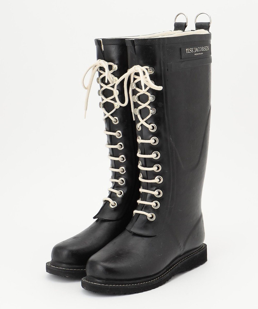 【オンワード クローゼットストア/ONWARD CROSSET STORE】の【ILSE JACOBSEN】RUBBER BOOTS LONG インテリア・キッズ・メンズ・レディースファッション・服の通販 founy(ファニー) 　ファッション　Fashion　レディースファッション　WOMEN　アクセサリー　Accessories　インソール　Insole　クラシック　Classic　軽量　Lightweight　スニーカー　Sneakers　ドレス　Dress　パターン　Pattern　ビーチ　Beach　フェルト　Felt　ライニング　Lining　ラバー　Rubber　リラックス　Relax　夏　Summer　エレガント 上品　Elegant　BLACK|ID: prp329100001982719 ipo3291000000028589300