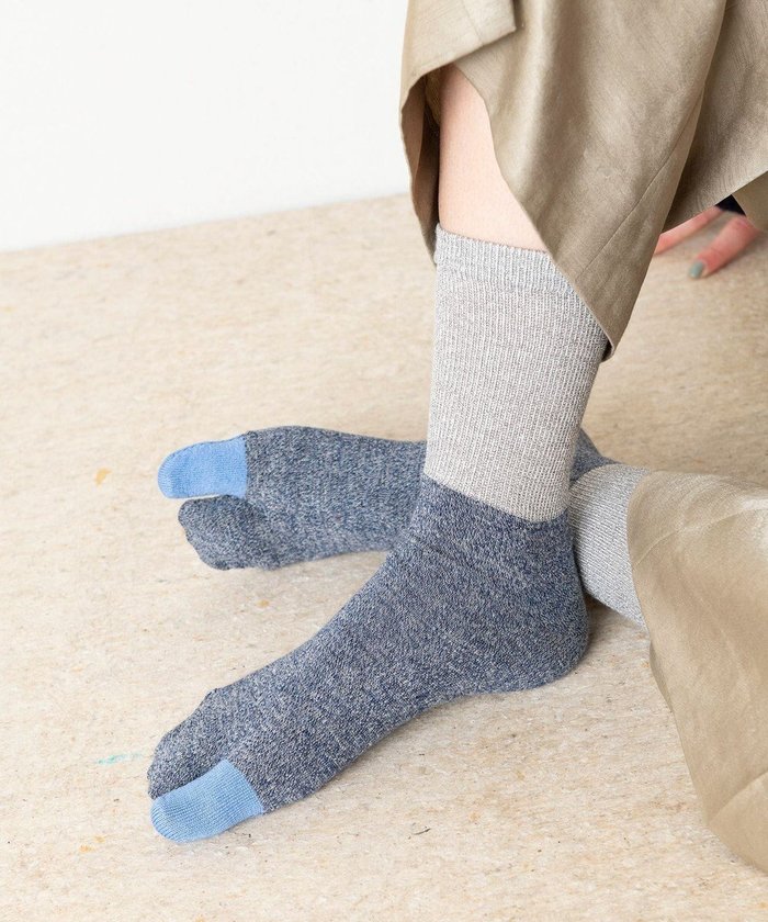 【トリコテ/Tricote】のLAME HEATHER TABI SOCKS / ラメ杢タビソックス インテリア・キッズ・メンズ・レディースファッション・服の通販 founy(ファニー) https://founy.com/ ファッション Fashion レディースファッション WOMEN ソックス Socks レッグウェア Legwear おすすめ Recommend ソックス Socks タンブラー Tumbler ブロッキング Blocking ベーシック Basic エレガント 上品 Elegant |ID: prp329100001983065 ipo3291000000028589345