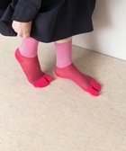 【トリコテ/Tricote】のCOLOUR TABI SOCKS / カラータビソックス 72PINK|ID: prp329100001983068 ipo3291000000028589357