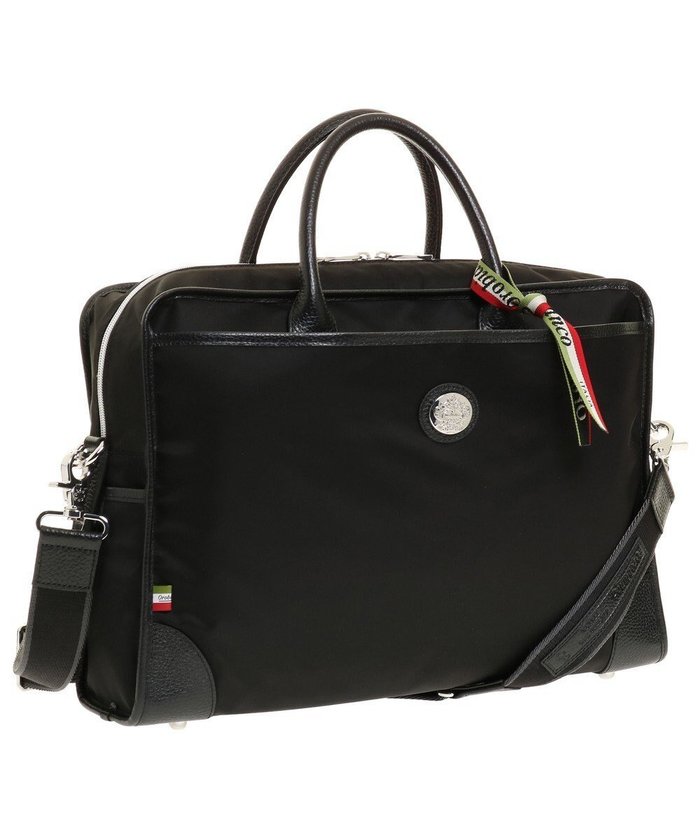 【エース バッグズ アンド ラゲッジ/ACE BAGS & LUGGAGE / MEN】のOrobianco オロビアンコ RUFUS T-C ビジネスバッグ 2WAYブリーフ 92143 インテリア・キッズ・メンズ・レディースファッション・服の通販 founy(ファニー) https://founy.com/ ファッション Fashion メンズファッション MEN バッグ Bag/Men ビジネス 仕事 通勤 Business プレート Plate ポケット Pocket マグネット Magnet |ID: prp329100002030848 ipo3291000000029084248