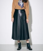 【グレース コンチネンタル/GRACE CONTINENTAL】のフェイクレザーラップスカート 人気、トレンドファッション・服の通販 founy(ファニー) ファッション Fashion レディースファッション WOMEN スカート Skirt A/W・秋冬 Aw・Autumn/Winter・Fw・Fall-Winter アシンメトリー Asymmetry フェイクレザー Faux Leather フレア Flare プリーツ Pleats ラップ Wrap エレガント 上品 Elegant 秋 Autumn/Fall thumbnail ブラック|ID: prp329100002039370 ipo3291000000028588827