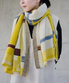 【ニトリト/nitorito】の【定番人気/秋冬向け/軽い/UNISEX】tanbo チェック柄 ストール yellow|ID:prp329100002041997