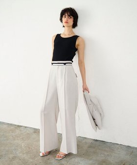 【グレース コンチネンタル/GRACE CONTINENTAL】 タックワイドパンツ人気、トレンドファッション・服の通販 founy(ファニー) ファッション Fashion レディースファッション WOMEN パンツ Pants オックス Ox 春 Spring ジャケット Jacket スマート Smart セットアップ Set Up トレンド Trend リラックス Relax ルーズ Loose ワイド Wide 再入荷 Restock/Back In Stock/Re Arrival S/S・春夏 Ss・Spring/Summer おすすめ Recommend 夏 Summer |ID:prp329100002061118