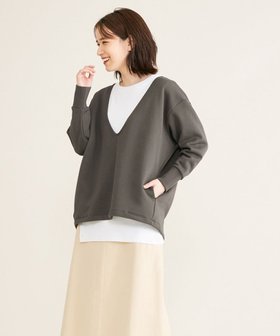 【シェアパーク/SHARE PARK】 【洗える】Vネック裏起毛チュニック人気、トレンドファッション・服の通販 founy(ファニー) ファッション Fashion レディースファッション WOMEN トップス・カットソー Tops/Tshirt シャツ/ブラウス Shirts/Blouses ロング / Tシャツ T-Shirts カットソー Cut and Sewn Vネック V-Neck A/W・秋冬 Aw・Autumn/Winter・Fw・Fall-Winter インナー Inner カットソー Cut And Sew タートルネック Turtleneck チュニック Tunic ポケット Pocket 洗える Washable |ID:prp329100002069936