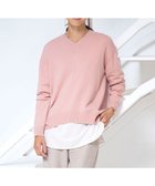 【ジェイ プレス/J.PRESS】の【洗える】CASHMERE BLEND Vネック ニット ピンク系|ID: prp329100002071673 ipo3291000000028366819