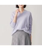 【ジェイ プレス/J.PRESS】の【洗える】CASHMERE BLEND Vネック ニット ふじ色系|ID: prp329100002071673 ipo3291000000028366822