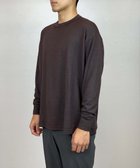 【カシヤマ/KASHIYAMA / MEN】の【ウォッシャブル】ウールジャージークルーネックニット ブラウン|ID: prp329100002091237 ipo3291000000028714250