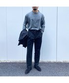 【カシヤマ/KASHIYAMA / MEN】の【ウォッシャブル】ウールジャージークルーネックニット ミディアムグレー|ID: prp329100002091237 ipo3291000000028714252