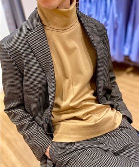 【カシヤマ/KASHIYAMA / MEN】の【シルケット加工】コットンタートルネックカットソー 人気、トレンドファッション・服の通販 founy(ファニー) ファッション Fashion メンズファッション MEN トップス・カットソー Tops/Tshirt/Men シャツ Shirts インナー Inner カットソー Cut And Sew ショルダー Shoulder シルケット Mercerization ジャケット Jacket ジャージー Jersey スリット Slit セットアップ Set Up タートルネック Turtleneck トレンド Trend ドロップ Drop ベーシック Basic リラックス Relax ワイド Wide A/W・秋冬 Aw・Autumn/Winter・Fw・Fall-Winter S/S・春夏 Ss・Spring/Summer おすすめ Recommend 夏 Summer |ID:prp329100002091238