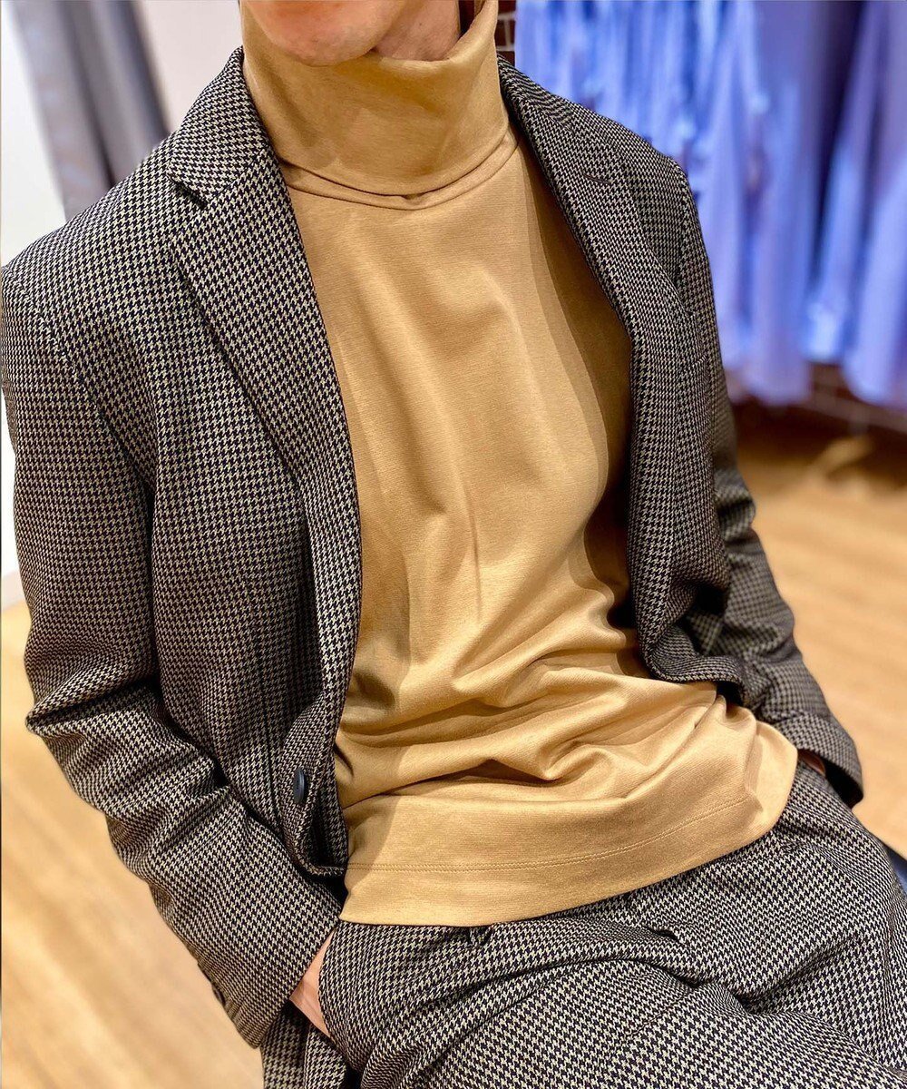 【カシヤマ/KASHIYAMA / MEN】の【シルケット加工】コットンタートルネックカットソー 人気、トレンドファッション・服の通販 founy(ファニー) 　ファッション　Fashion　メンズファッション　MEN　トップス・カットソー　Tops/Tshirt/Men　シャツ　Shirts　インナー　Inner　カットソー　Cut And Sew　ショルダー　Shoulder　シルケット　Mercerization　ジャケット　Jacket　ジャージー　Jersey　スリット　Slit　セットアップ　Set Up　タートルネック　Turtleneck　トレンド　Trend　ドロップ　Drop　ベーシック　Basic　リラックス　Relax　ワイド　Wide　A/W・秋冬　Aw・Autumn/Winter・Fw・Fall-Winter　S/S・春夏　Ss・Spring/Summer　おすすめ　Recommend　夏　Summer　 other-1|ID: prp329100002091238 ipo3291000000029083691