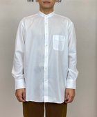 【カシヤマ/KASHIYAMA / MEN】のバンドカラーシャツ/ディープテール ホワイト|ID: prp329100002091239 ipo3291000000029083708