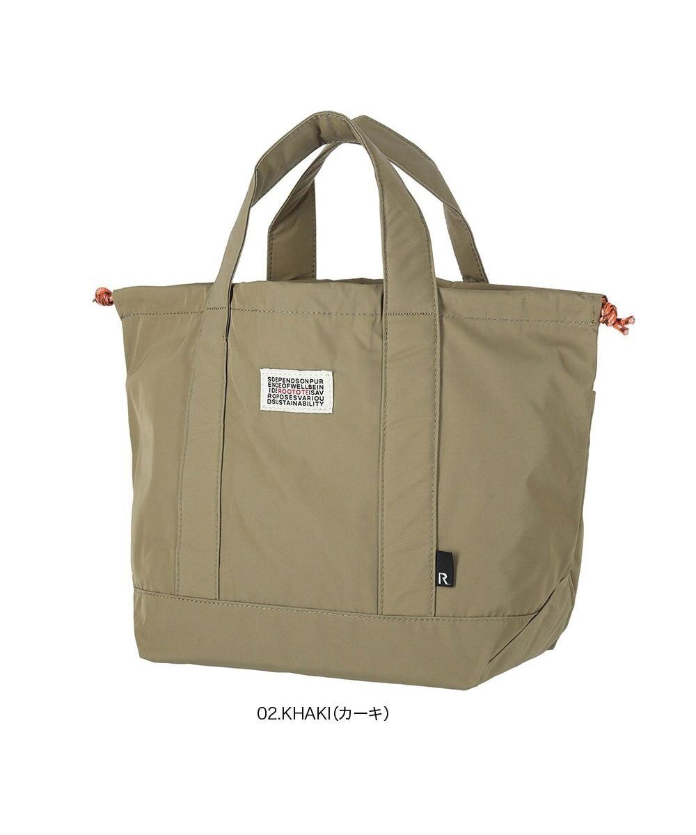 【ルートート/ROOTOTE】の2966【優れた形態回復・発色】/ SN.デリ.YUSAN-A インテリア・キッズ・メンズ・レディースファッション・服の通販 founy(ファニー) 　ファッション　Fashion　レディースファッション　WOMEN　バッグ　Bag　ウォッシャブル　Washable　洗える　Washable　クッション　Cushion　コンパクト　Compact　巾着　Purse　軽量　Lightweight　シンプル　Simple　ストレッチ　Stretch　ハンド　Hand　フォルム　Form　ボックス　Box　ポケット　Pocket　ポーチ　Pouch　無地　Plain Color　ワンポイント　One Point　おすすめ　Recommend　02:カーキ|ID: prp329100002099311 ipo3291000000029640217