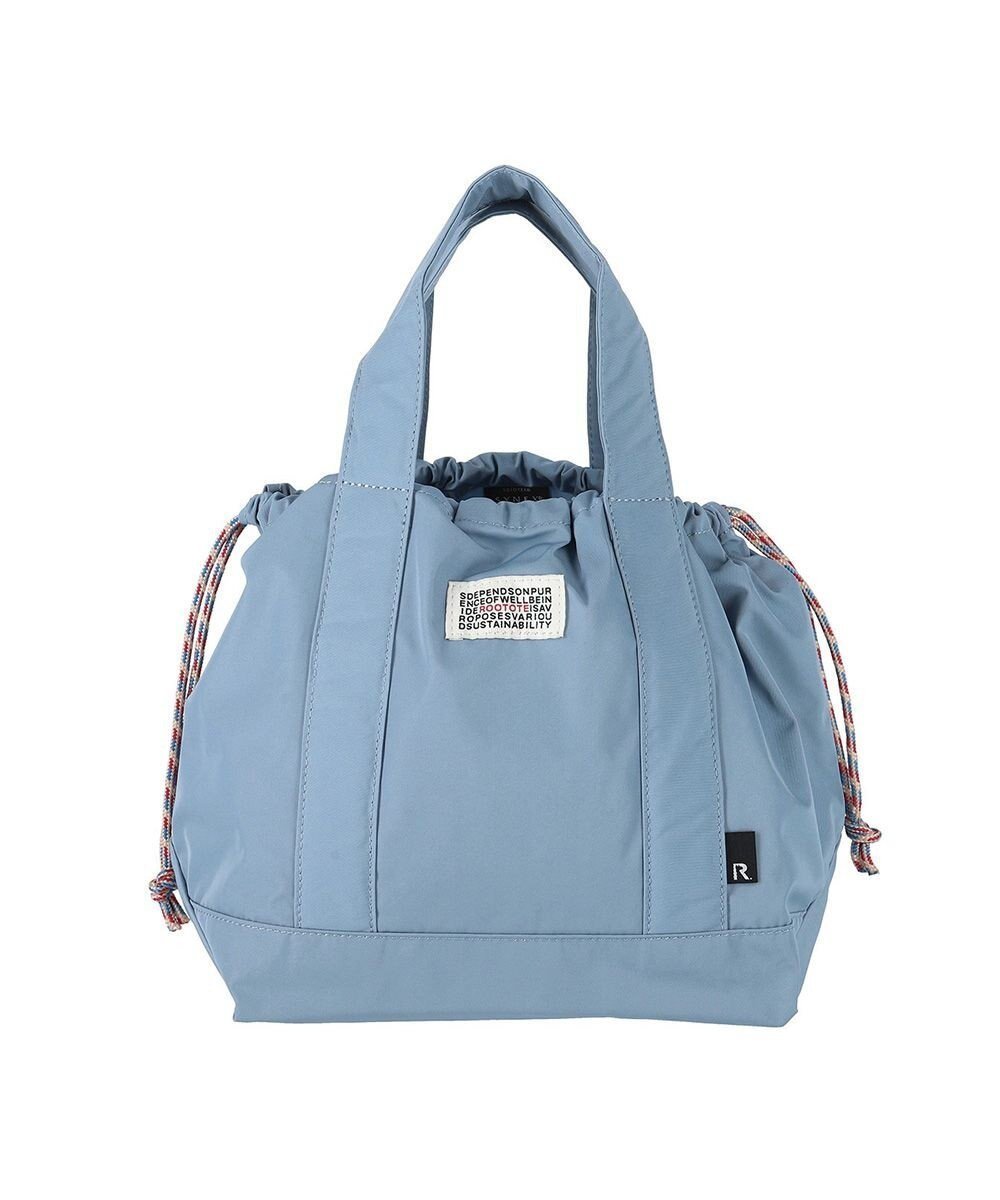 【ルートート/ROOTOTE】の2966【優れた形態回復・発色】/ SN.デリ.YUSAN-A インテリア・キッズ・メンズ・レディースファッション・服の通販 founy(ファニー) 　ファッション　Fashion　レディースファッション　WOMEN　バッグ　Bag　ウォッシャブル　Washable　洗える　Washable　クッション　Cushion　コンパクト　Compact　巾着　Purse　軽量　Lightweight　シンプル　Simple　ストレッチ　Stretch　ハンド　Hand　フォルム　Form　ボックス　Box　ポケット　Pocket　ポーチ　Pouch　無地　Plain Color　ワンポイント　One Point　おすすめ　Recommend　03:ブルー|ID: prp329100002099311 ipo3291000000029640218