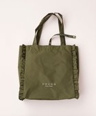 【トッカ/TOCCA】の【大人百花掲載】【A4サイズ対応・折りたたみ可】TRIM WAVES SUBBAG サブバッグ [新色]カーキ系|ID:prp329100002110228