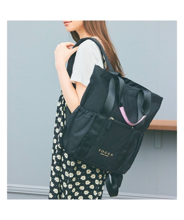 【トッカ/TOCCA】の【新色登場!WEB&一部店舗限定・撥水】CIELO TRAVEL BACKPACK バックパック インテリア・キッズ・メンズ・レディースファッション・服の通販 founy(ファニー) https://founy.com/ ファッション Fashion レディースファッション Ladies' Fashion Online バッグ Bag ギャザー Gather クッション Cushion クラウン Crown 軽量 Lightweight シューズ Shoes スポーツ Sports 財布 Wallet 雑誌 Magazine フラット Flat ポケット Pocket ポーチ Pouch メッシュ Mesh リュック Ruck Sack おすすめ Recommend 旅行 Travel ビジネス 仕事 通勤 Business |ID: prp329100002112186 ipo3291000000032297553