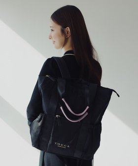 【トッカ/TOCCA】の【新色登場!WEB&一部店舗限定】CIELO TRAVEL BACKPACK バックパック 人気、トレンドファッション・服の通販 founy(ファニー) ファッション Fashion レディースファッション Fashion for Women バッグ Bags ギャザー Gathered, Ruffled クッション Cushion, Throw Pillow クラウン Crown, Royal Motif 軽量 Lightweight, Ultra Light シューズ Shoes, Footwear スポーツ Sports, Activewear 財布 Wallet, Purse フラット Flat, Flat Shoes ポケット Pocket, Pocket Detail ポーチ Pouch, Small Case メッシュ Mesh, Net Fabric リュック Backpack, Rucksack おすすめ Recommended / Our Picks 旅行 Travel ビジネス 仕事 通勤 Business / Work / Commuting |ID:prp329100002112186