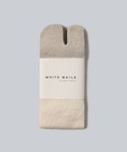 【ホワイトメイルズ/WHITE MAILS】の【UNISEX】PAPER COLOR BLOCK 足袋ソックス オフホワイト|ID: prp329100002167670 ipo3291000000024003074