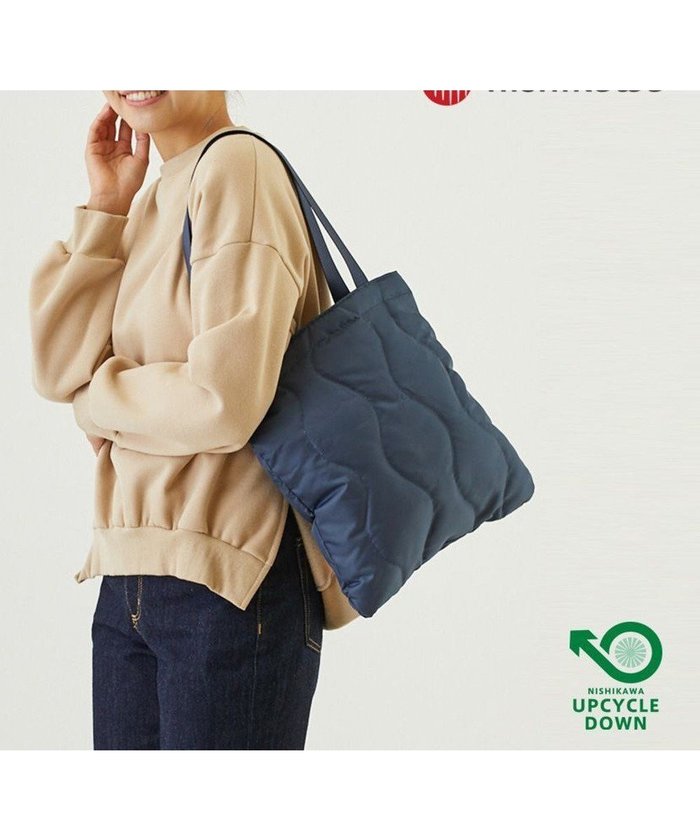 【ルートート/ROOTOTE】の6882【ROOTOTE x NISHIKAWA】/ FE.アーキャトル.キルト-A インテリア・キッズ・メンズ・レディースファッション・服の通販 founy(ファニー) https://founy.com/ ファッション Fashion レディースファッション WOMEN バッグ Bag キルティング Quilting キルト Quilt ジーンズ Jeans ダウン Down ポケット Pocket ミリタリー Military おすすめ Recommend ビジネス 仕事 通勤 Business |ID: prp329100002174846 ipo3291000000029640107