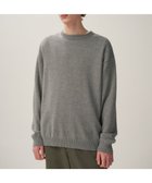 【エイトン/ATON】の【24/FW】WOOL WASHI クルーネックセーター - UNISEX GRAY|ID:prp329100002177482