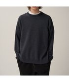 【エイトン/ATON】の【24/FW】WOOL WASHI クルーネックセーター - UNISEX NAVY|ID:prp329100002177482