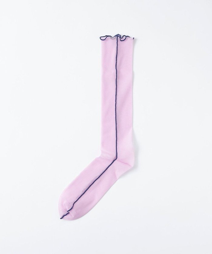 【トリコテ/Tricote】のMELLOW TULLE HIGH SOCKS/メローチュールハイソックス インテリア・キッズ・メンズ・レディースファッション・服の通販 founy(ファニー) https://founy.com/ ファッション Fashion レディースファッション WOMEN ソックス Socks レッグウェア Legwear おすすめ Recommend シアー Sheer ソックス Socks タンブラー Tumbler チュール Tulle エレガント 上品 Elegant 夏 Summer |ID: prp329100002217555 ipo3291000000028586252