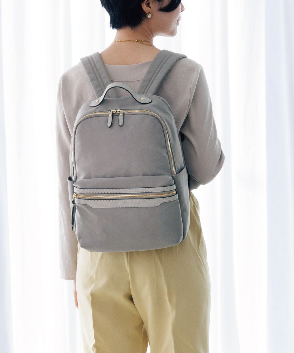 【エースバッグズアンドラゲッジ/ACE BAGS & LUGGAGE】のace. リモフィス ビジネスリュック レディース A4 13.3インチ 10312 インテリア・キッズ・メンズ・レディースファッション・服の通販 founy(ファニー) 　ファッション　Fashion　レディースファッション　WOMEN　クッション　Cushion　ストライプ　Stripe　スーツケース キャリーケース　Suitcase　セットアップ　Set Up　ビジネス 仕事 通勤　Business　ポケット　Pocket　リュック　Ruck Sack　傘　Umbrella　抗菌　Antibacterial　グレー|ID: prp329100002245323 ipo3291000000028349463