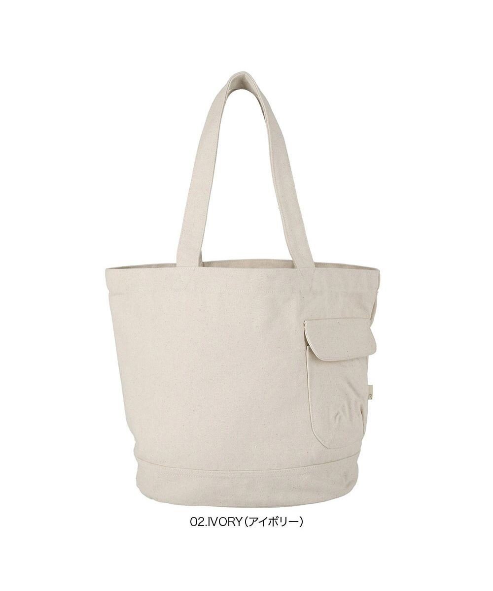 【ルートート/ROOTOTE】の2968【A4サイズ収納】/ SN.ミディアム.リサイクルコットン-A インテリア・キッズ・メンズ・レディースファッション・服の通販 founy(ファニー) 　ファッション　Fashion　レディースファッション　WOMEN　バッグ　Bag　アクセサリー　Accessories　カメラ　Camera　シンプル　Simple　スカーフ　Scarf　チャーム　Charm　ハンド　Hand　バランス　Balance　フォルム　Form　ポケット　Pocket　ポーチ　Pouch　リラックス　Relax　02:アイボリー|ID: prp329100002246647 ipo3291000000029640063