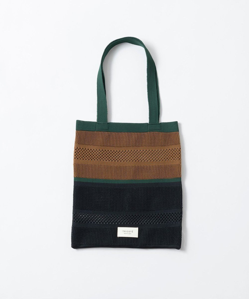 【トリコテ/Tricote】のSHEAR MESH KNIT BAG/シアーメッシュニットバッグ インテリア・キッズ・メンズ・レディースファッション・服の通販 founy(ファニー) 　ファッション　Fashion　レディースファッション　WOMEN　トップス・カットソー　Tops/Tshirt　ニット　Knit Tops　タオル　Towel　パターン　Pattern　メッシュ　Mesh　おすすめ　Recommend　87BROWN|ID: prp329100002275523 ipo3291000000028583878