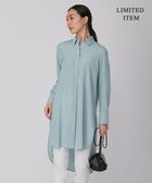 【アイシービー/iCB】の【WEB限定】 アセテートレーヨン ロングシャツ 人気、トレンドファッション・服の通販 founy(ファニー) ファッション Fashion レディースファッション WOMEN トップス・カットソー Tops/Tshirt シャツ/ブラウス Shirts/Blouses 2022年 2022 2022 春夏 S/S Ss,Spring/Summer,2022 S/S・春夏 Ss・Spring/Summer おすすめ Recommend シンプル Simple ロング Long エレガント 上品 Elegant 再入荷 Restock/Back In Stock/Re Arrival 夏 Summer 春 Spring thumbnail サックスブルー系|ID: prp329100002286747 ipo3291000000029602104