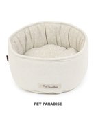 【ペットパラダイス/PET PARADISE / GOODS】の猫 ベッド おしゃれ 丸型 カドラー (30cm) ベージュ×ドット|ID: prp329100002305126 ipo3291000000026056339