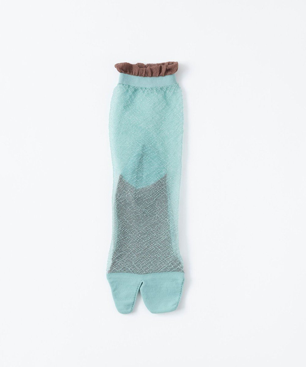 【トリコテ/Tricote】のSHEER LAME TABI SOCKS/シアーラメタビソックス 人気、トレンドファッション・服の通販 founy(ファニー) 　ファッション　Fashion　レディースファッション　WOMEN　ソックス　Socks　レッグウェア　Legwear　おすすめ　Recommend　クール　Cool　サンダル　Sandals　シアー　Sheer　ソックス　Socks　タンブラー　Tumbler　フリル　Frills　エレガント 上品　Elegant　人気　Popularity　 other-1|ID: prp329100002311586 ipo3291000000028584867