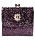 【アナスイ/ANNA SUI】のルーミー 口金二つ折り財布 パープル|ID: prp329100002345750 ipo3291000000028583194