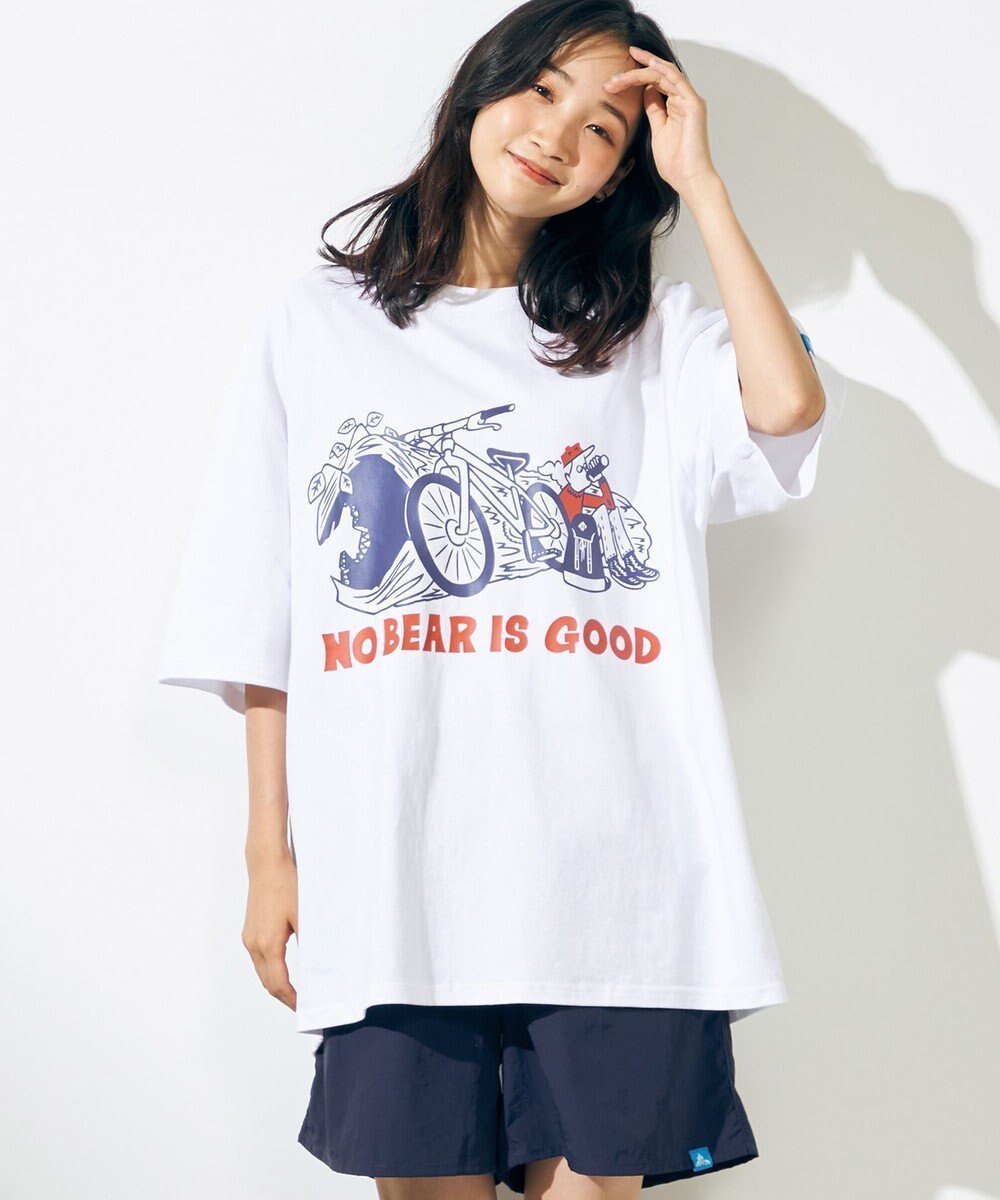 【シェアパーク/SHARE PARK / MEN】の【UNISEX】UVカット アートコラボTシャツ〈BEAR〉 インテリア・キッズ・メンズ・レディースファッション・服の通販 founy(ファニー) 　ファッション　Fashion　レディースファッション　WOMEN　トップス・カットソー　Tops/Tshirt　シャツ/ブラウス　Shirts/Blouses　ロング / Tシャツ　T-Shirts　カットソー　Cut and Sewn　春　Spring　カットソー　Cut And Sew　コラボ　Collaboration　吸水　Water Absorption　人気　Popularity　フランス　France　フロント　Front　プリント　Print　ユニセックス　Unisex　リラックス　Relax　ワーク　Work　再入荷　Restock/Back In Stock/Re Arrival　S/S・春夏　Ss・Spring/Summer　夏　Summer　ホワイト|ID: prp329100002359154 ipo3291000000029639926