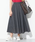 【エニィファム/any FAM】の【ウエストゴム】シャンブレーライク スカート 人気、トレンドファッション・服の通販 founy(ファニー) ファッション Fashion レディースファッション WOMEN スカート Skirt S/S・春夏 Ss・Spring/Summer おすすめ Recommend コンパクト Compact トレンド Trend フレア Flare 夏 Summer 春 Spring thumbnail チャコール|ID: prp329100002374005 ipo3291000000026784597