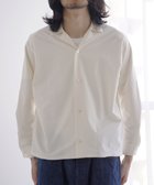 【キヌディアン/kinudian】の【UNISEX】Pajamas silk shirt シャツ オフホワイト|ID: prp329100002402978 ipo3291000000024006735