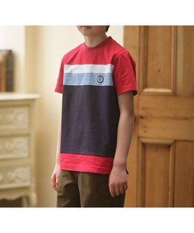 【ジェイ プレス/J.PRESS / KIDS】の【110-130cm】40/2 天竺ブロッキング Tシャツ 人気、トレンドファッション・服の通販 founy(ファニー) ファッション Fashion キッズファッション KIDS トップス・カットソー Tops/Tees/Kids S/S・春夏 Ss・Spring/Summer カットソー Cut And Sew ブロッキング Blocking エレガント 上品 Elegant 再入荷 Restock/Back In Stock/Re Arrival 夏 Summer 春 Spring |ID:prp329100002405752